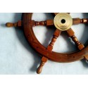 DECORATIVE SHIP'S WHEEL 75 CM