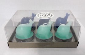 6 Whale candles