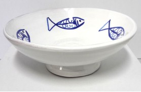 Tray with fish