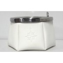 White Ashtray WINDPROOF