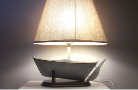 Sailboat lamp