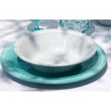 Set 6 Flat dish HARMONY Aqua