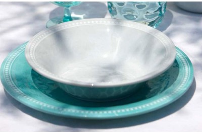 Set 6 Plat postres HARMONY Aqua