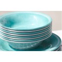 Set 6 Dessert dish HARMONY Aqua