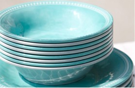 Set 6 Assiette dessert  HARMONY Aqua