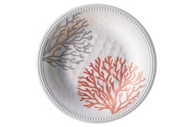 Set 6 Assiette plate HARMONY Coral