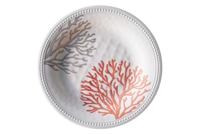 Set 6 flat dish HARMONY Coral
