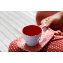 Set 6 Coffee cups Coral