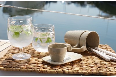 Set 6 vasos aigua MOON - Ice