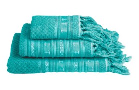 Anchor Towel Set - Acqua