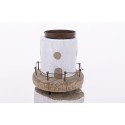 Lighthouse candleholder