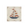 Old painting sailboat 