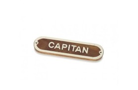 "CAPITAN" Plate