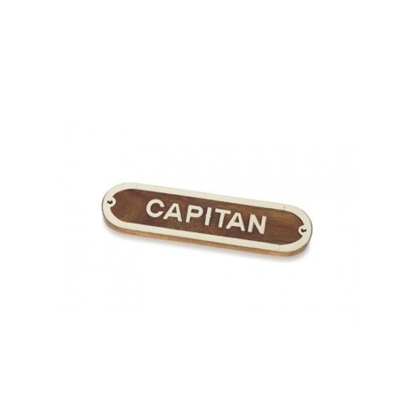 Plakette "CAPITAN"