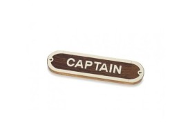 "CAPTAIN" Plate