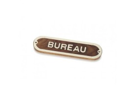 "BUREAU" Plate