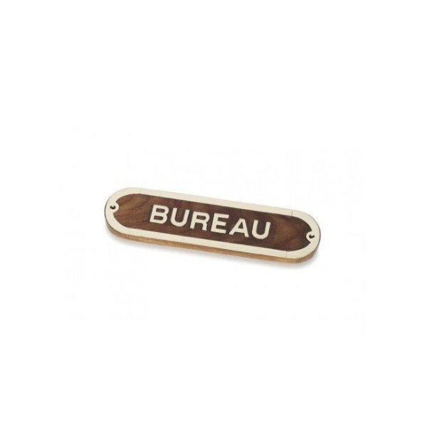 "BUREAU" Plate