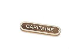 Placa "CAPITAINE"