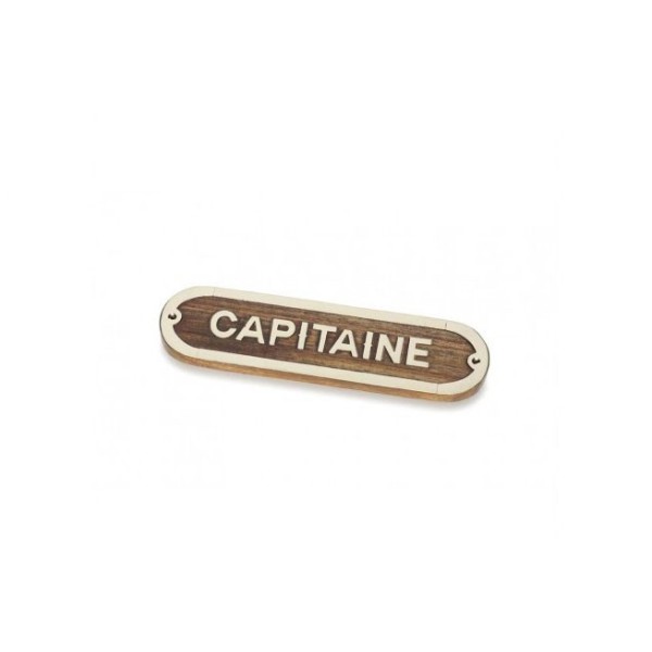 "CAPITAINE" Plate