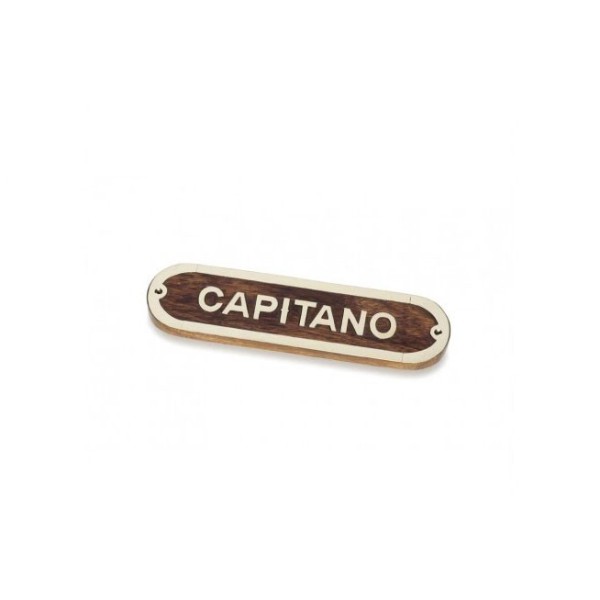 Plaque "CAPITANO"