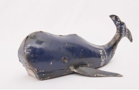 Metal whale
