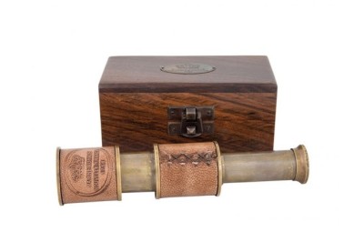 Leather Spyglass small