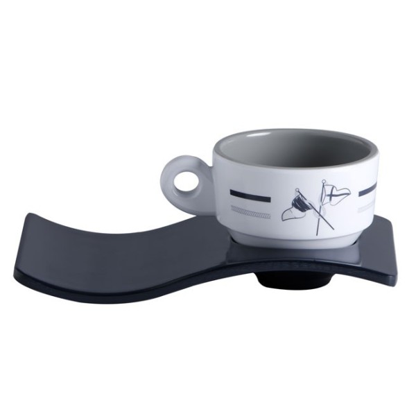 Set 6 Tazas de café WELCOME ONBOARD