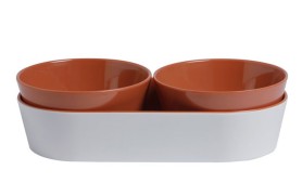 Snacks set Coral