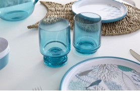 Set 6 Flat dish COASTAL