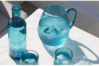 Set 6 vasos aigua bahamas - Turq