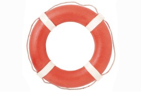 Decorative life ring "Coast Guard"