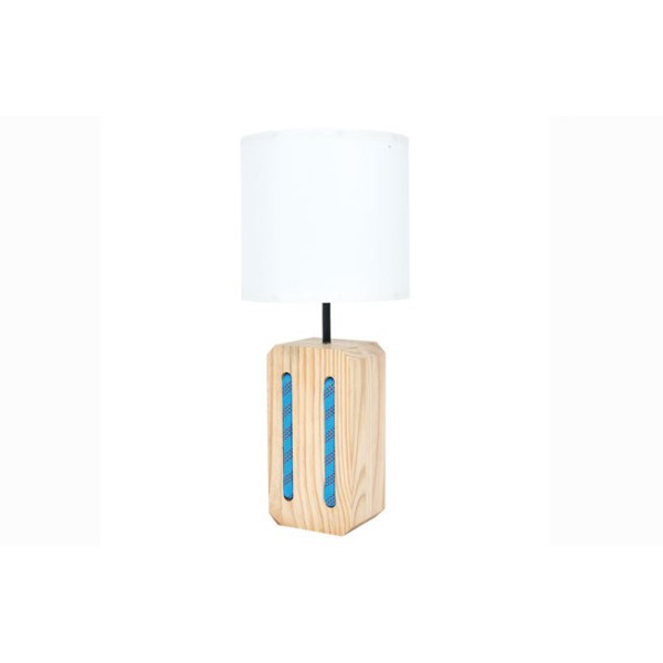 Holzlampe