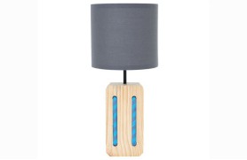 Lampe en bois