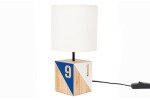 Holzlampe