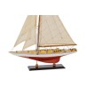 wooden sailboat model