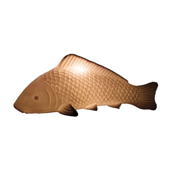 LÂMPADA CERÁMICA "Peixe"