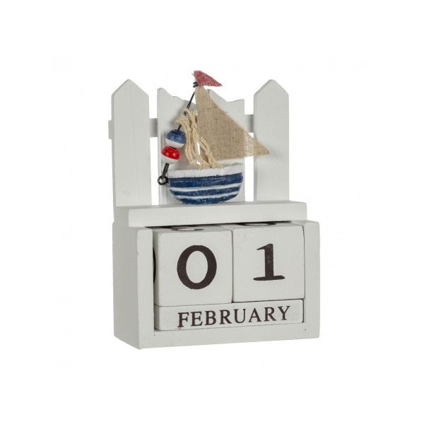 Wooden calendar