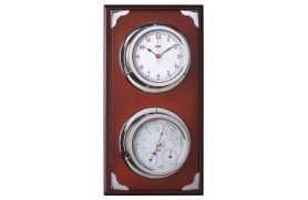 Clock + Bar-Thermo-Hygro