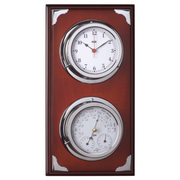 Clock + Bar-Thermo-Hygro