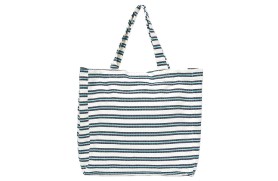 Striped bag