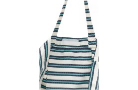 Striped bag