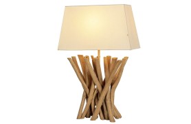 Lampe à bois marine