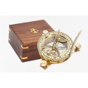 Sundial - wooden box