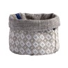 ARUBA waterproof basket, handmade, reversible, for various uses.