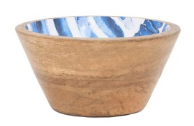 Enameled Blue Bowl