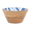 Enameled Blue Bowl