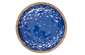 Enameled Fish Bowl