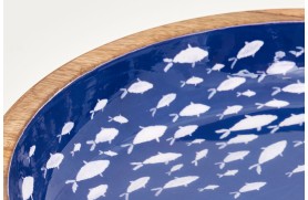 Enameled Fish Bowl