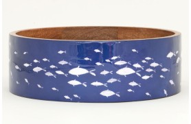 Enameled Fish Bowl