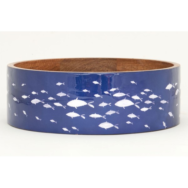 Enameled Fish Bowl